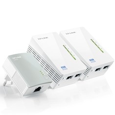 Pack  powerline tl - wpa4220 x2 + tl - pa4010 x1 tp - link